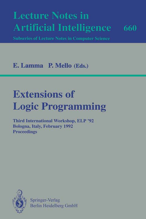 Produktbild: Extensions of Logic Programming