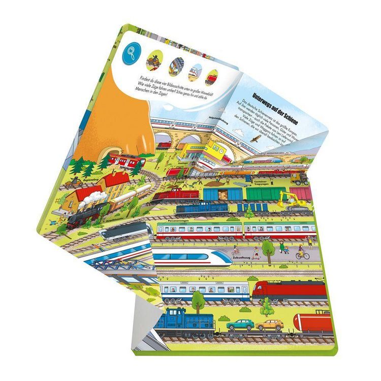Produktbild: TR&Ouml;TSCH - Wimmelbuch Fahrzeuge Klapp-auf-Wimmelbuch| Ab 3 Jahren