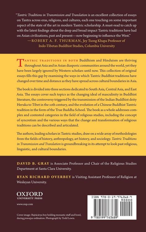 Produktbild: Tantric Traditions in Transmission and Translation