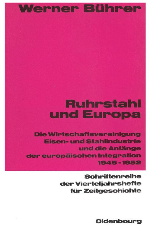 Produktbild: Ruhrstahl und Europa