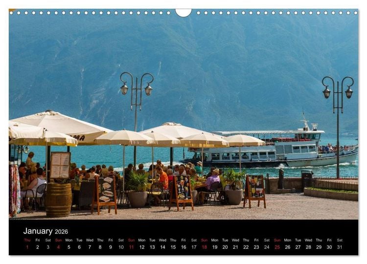 Produktbild: Lake Garda Italy (Wall Calendar 2026 DIN A3 landscape), CALVENDO 12 Month Wall Calendar
