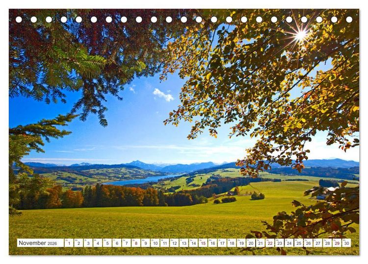 Produktbild: Schau eina in&acute;s Salzkammergut (Tischkalender 2026 DIN A5 quer), CALVENDO Monatskalender