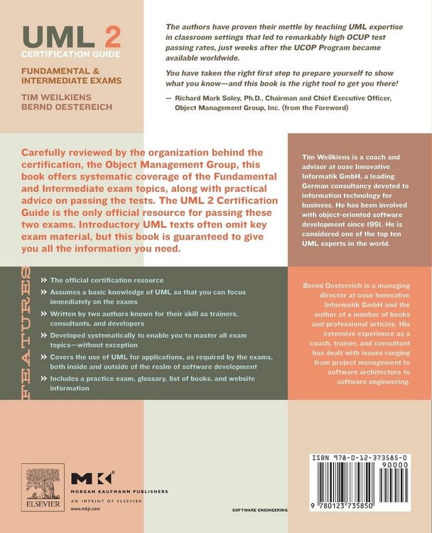 Produktbild: UML 2 Certification Guide