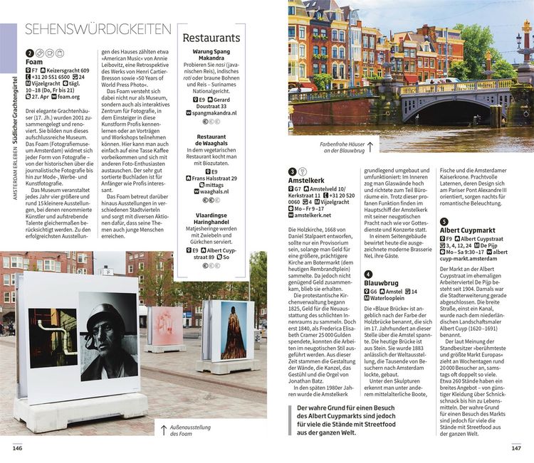 Produktbild: Vis-&agrave;-Vis Reisef&uuml;hrer Amsterdam