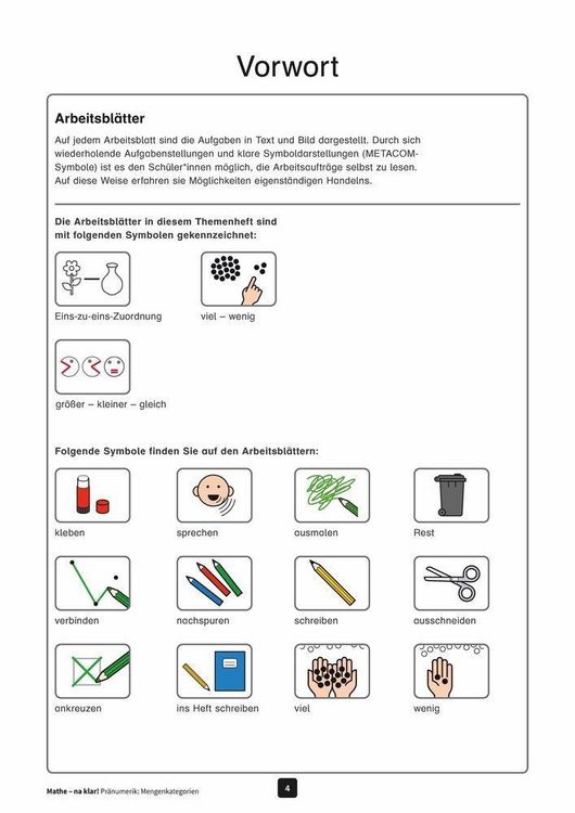 Produktbild: Mathe - na klar! Pr&auml;numerik: Mengenkategorien