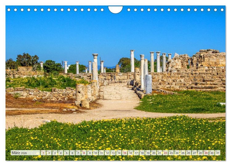Produktbild: Urlaubsparadies in Nordzypern (Wandkalender 2026 DIN A4 quer), CALVENDO Monatskalender