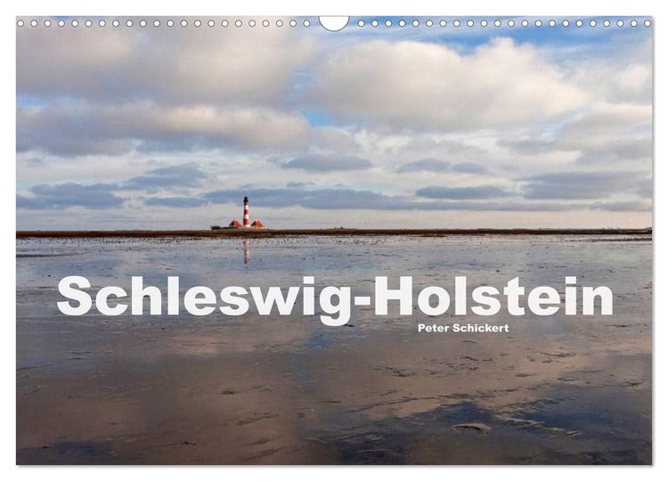 Produktbild: Schleswig-Holstein (Wandkalender 2026 DIN A3 quer), CALVENDO Monatskalender