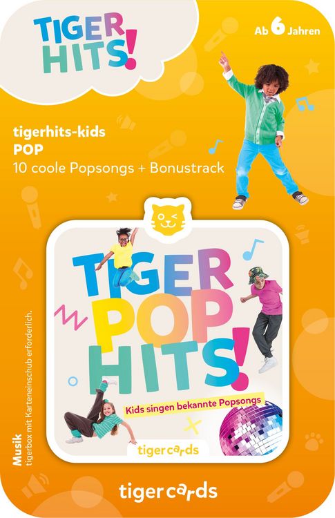 Produktbild: tigercard - tigerhits - tiger POP hits