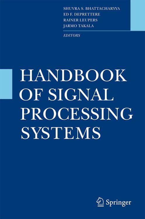 Produktbild: Handbook of Signal Processing Systems