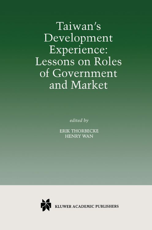 Produktbild: Taiwan&rsquo;s Development Experience: Lessons on Roles of Government and Market