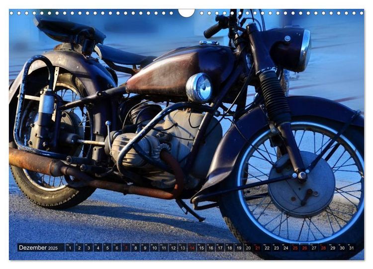 Produktbild: BMW R 51/3 - Alte Liebe rostet doch (Wandkalender 2025 DIN A3 quer), CALVENDO Monatskalender