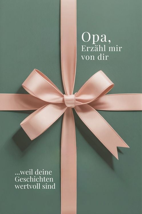 Produktbild: Opa, erz&auml;hl mir von dir &ndash; Das Opa Geschenk Buch
