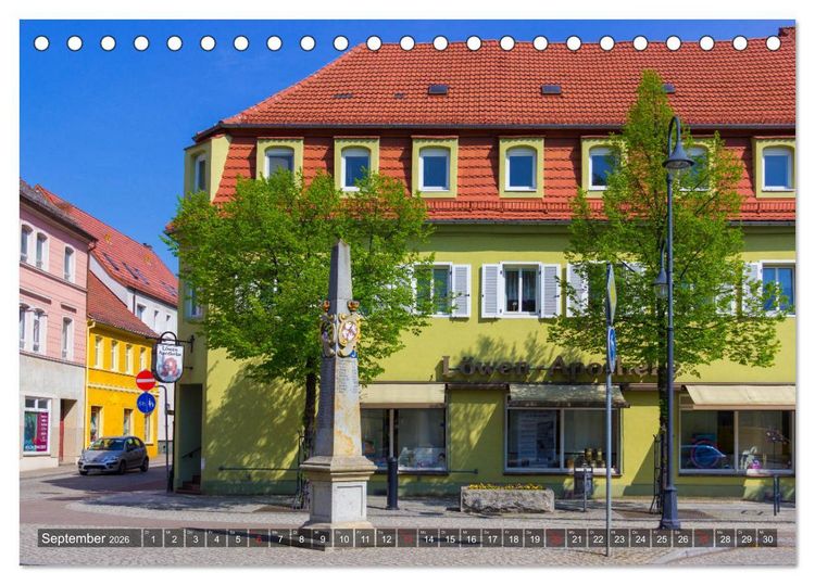 Produktbild: Bad Liebenwerda in Bildern (Tischkalender 2026 DIN A5 quer), CALVENDO Monatskalender