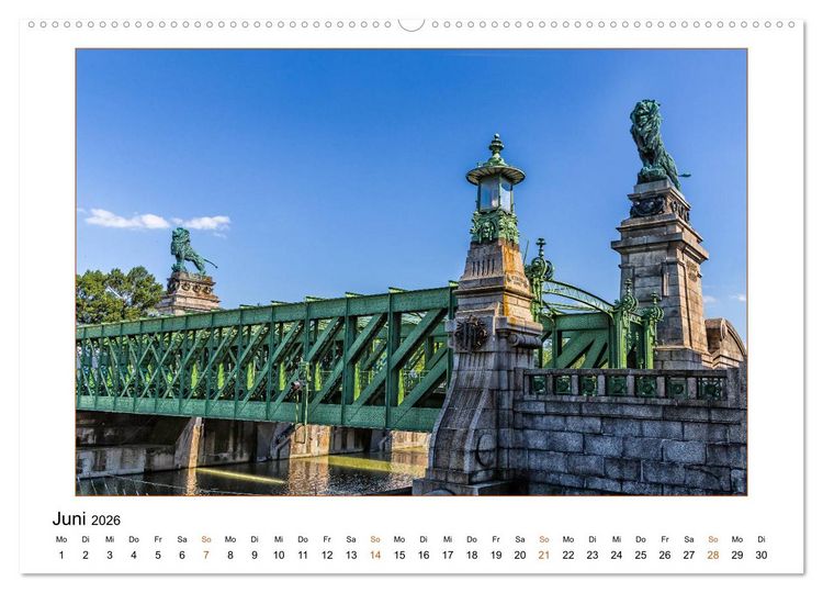 Produktbild: Otto Wagners Wien (Wandkalender 2026 DIN A2 quer), CALVENDO Monatskalender