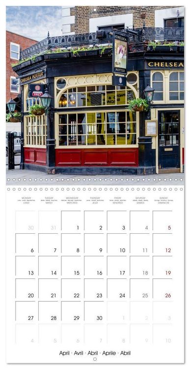 Produktbild: LONDON Sightseeing (Wall Calendar 2026 12 &times; 12 Inch) CALVENDO 12 Month Wall Calendar