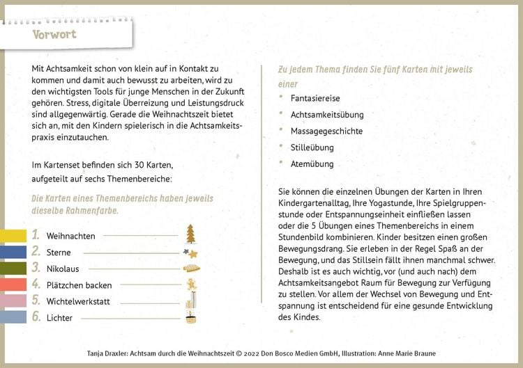 Produktbild: Achtsam durch die Weihnachtszeit. Fantasiereisen, Massagegeschichten und Achtsamkeits&uuml;bungen