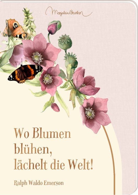 Produktbild: Notizhefte DIN A6 - Bl&uuml;tenzauber (M. Bastin), sort.