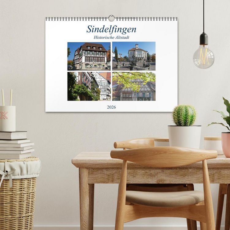 Produktbild: Sindelfingen - Historische Altstadt (Wandkalender 2026 DIN A3 quer), CALVENDO Monatskalender