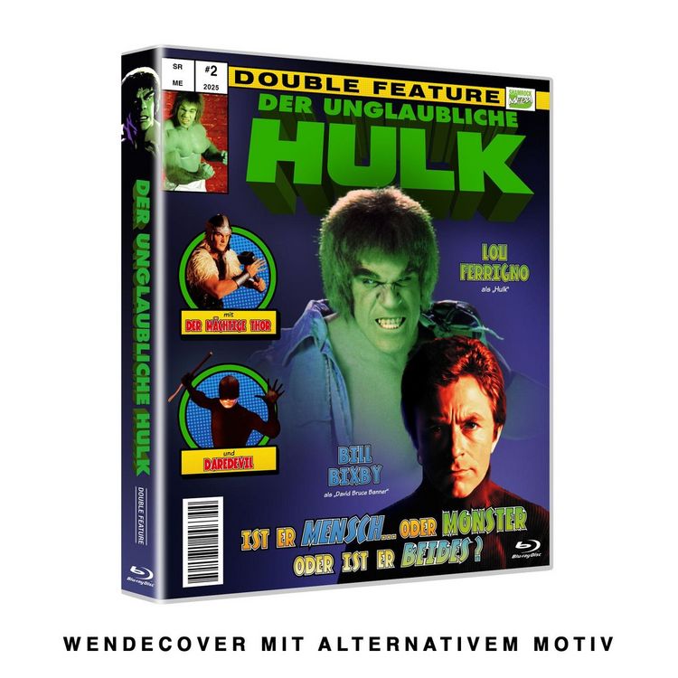 Produktbild: Der unglaubliche Hulk - Double Feature - COVER B