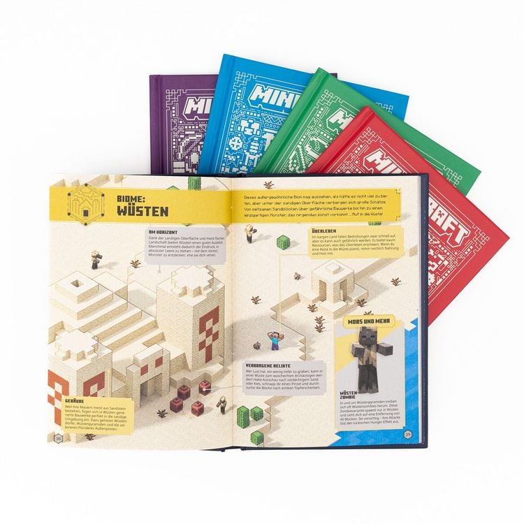 Produktbild: Minecraft Alle offiziellen Handb&uuml;cher zum Spiel