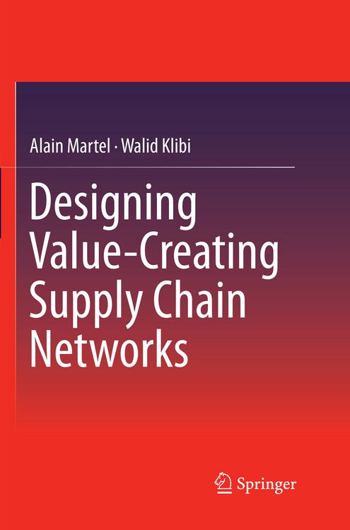 Produktbild: Designing Value-Creating Supply Chain Networks