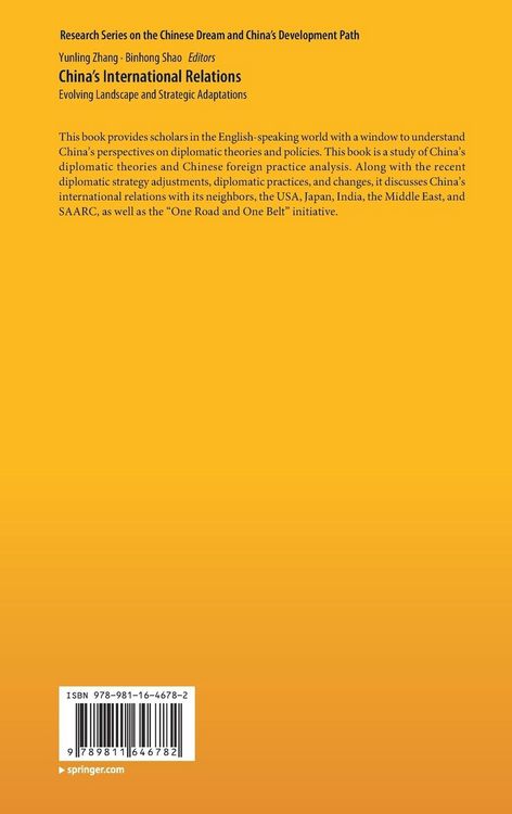 Produktbild: China&rsquo;s International Relations