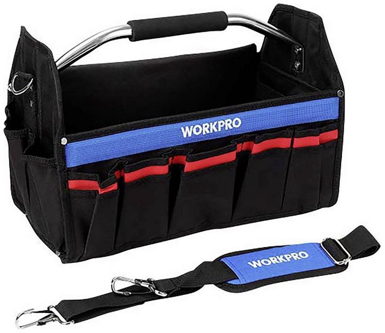 Produktbild: WorkPro WP281011 Werkzeugtasche unbest&uuml;ckt (L x B x H) 410 x 235 x 270mm