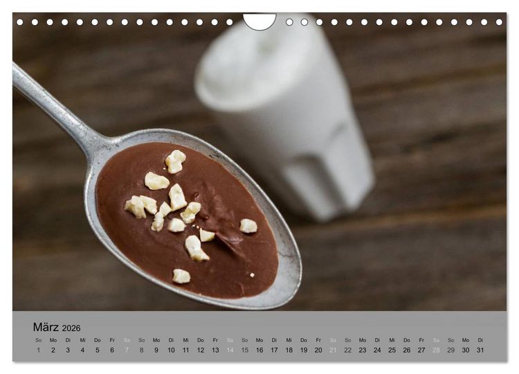 Produktbild: S&uuml;&szlig;kram - Leckereien aus der K&uuml;che (Wandkalender 2026 DIN A4 quer), CALVENDO Monatskalender