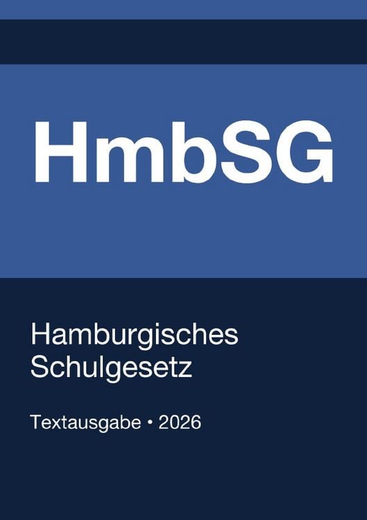 Produktbild: HmbSG - Hamburgisches Schulgesetz 2026