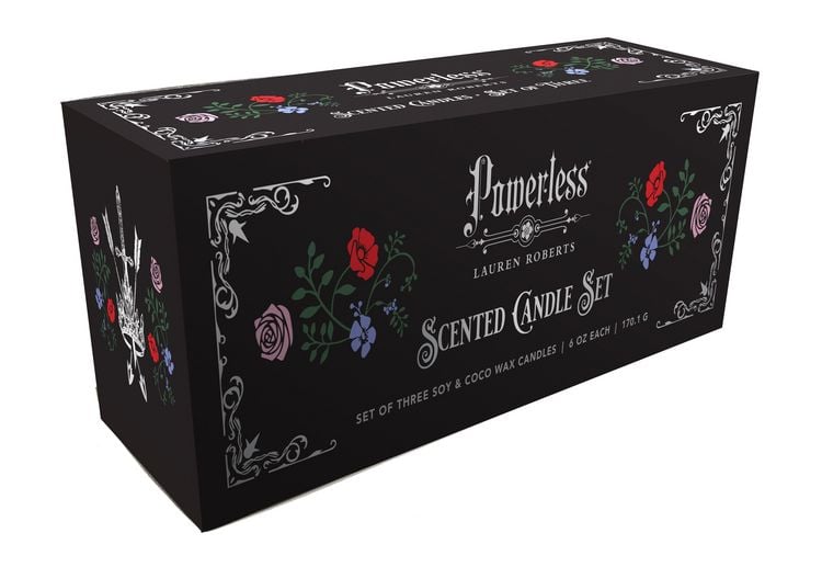Produktbild: Lauren Roberts: Powerless Trilogy Scented Glass Candle Set (Set of 3)