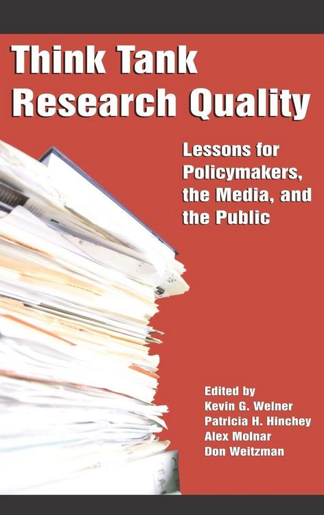 Produktbild: Think Tank Research Quality