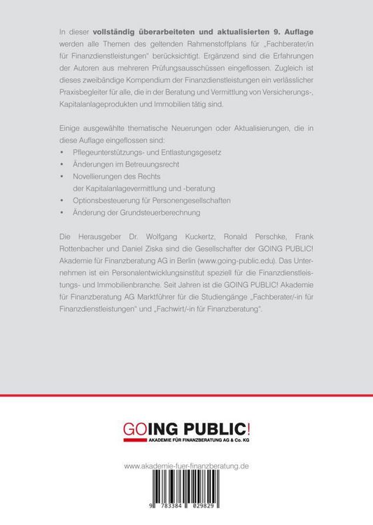 Produktbild: Praxiswissen Finanzdienstleistungen