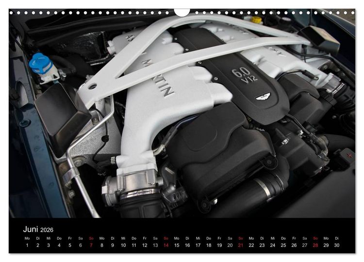Produktbild: Aston Martin Vanquish Volante (Wandkalender 2026 DIN A3 quer), CALVENDO Monatskalender