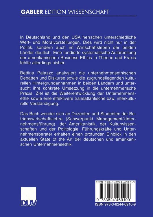 Produktbild: Interkulturelle Unternehmensethik