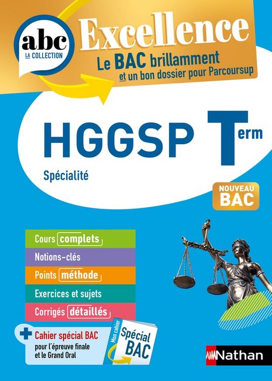 Produktbild: Abc du Bac Excellence ; Hggsp ; Terminale (Edition 2023)