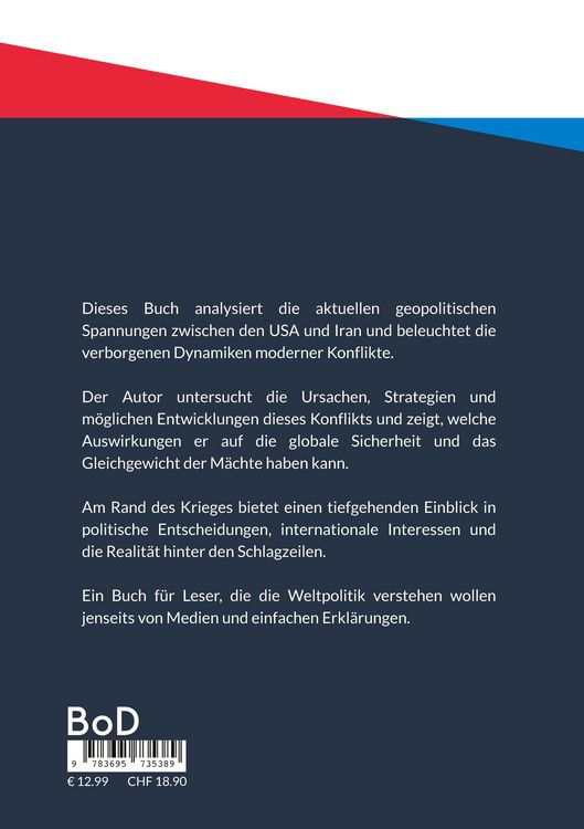 Produktbild: Am Rand des Krieges