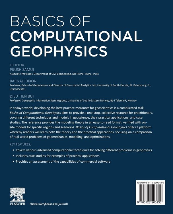 Produktbild: Basics of Computational Geophysics