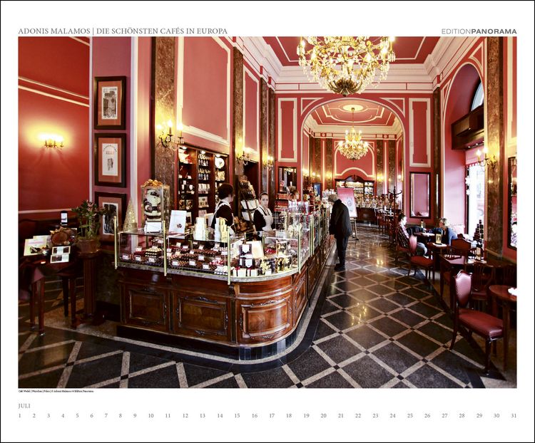 Produktbild: Die sch&ouml;nsten Caf&eacute;s in Europa