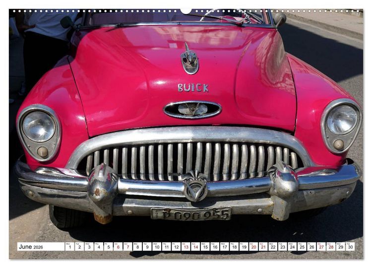 Produktbild: BUICK BEAUTIES (High Quality Premium Wall Calendar 2026 DIN A2 landscape),CALVENDO 12 Month Wall Calendar
