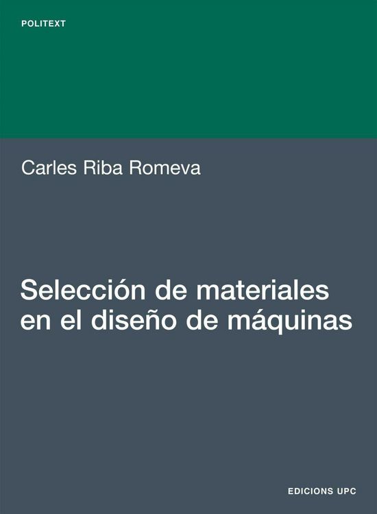 Produktbild: Seleccin de Materiales En El Diseo de Mquinas