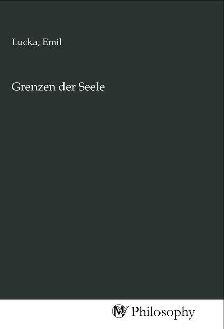 Produktbild: Grenzen der Seele