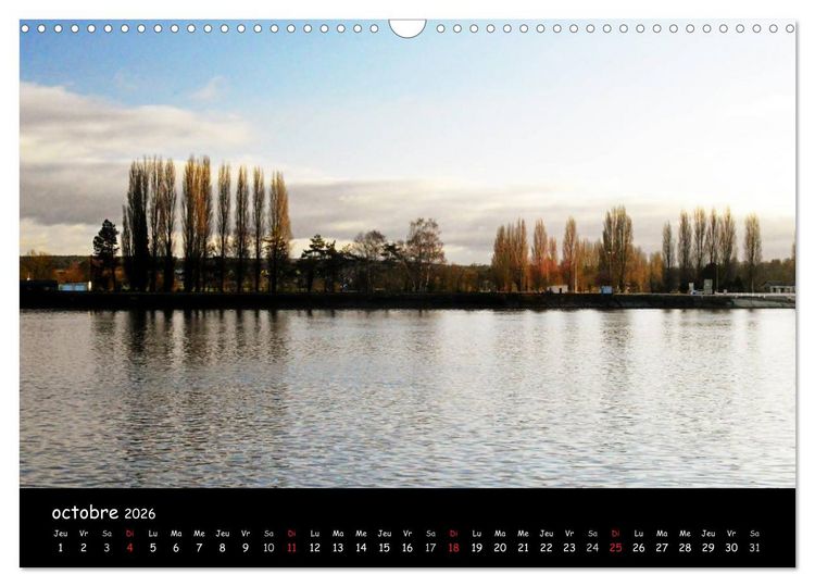 Produktbild: MA NORMANDIE (Calendrier mural 2026 DIN A3 vertical), CALVENDO calendrier mensuel