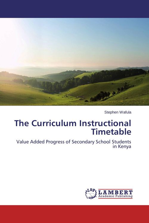 Produktbild: The Curriculum Instructional Timetable