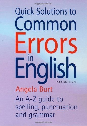 Produktbild: Quick Solutions to Common Errors in English 4th Edition