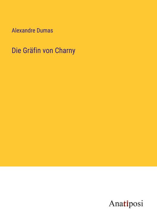 Produktbild: Die Gr&auml;fin von Charny