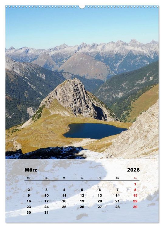 Produktbild: Bergwelten (hochwertiger Premium Wandkalender 2026 DIN A2 hoch), Kunstdruck in Hochglanz