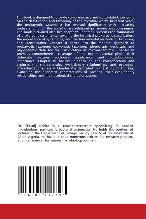 Produktbild: Introduction to the Classification and Taxonomy of Prokaryotes