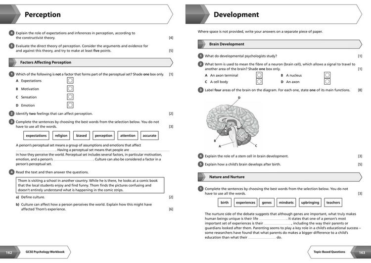 Produktbild: AQA GCSE 9-1 Psychology All-in-One Complete Revision and Practice