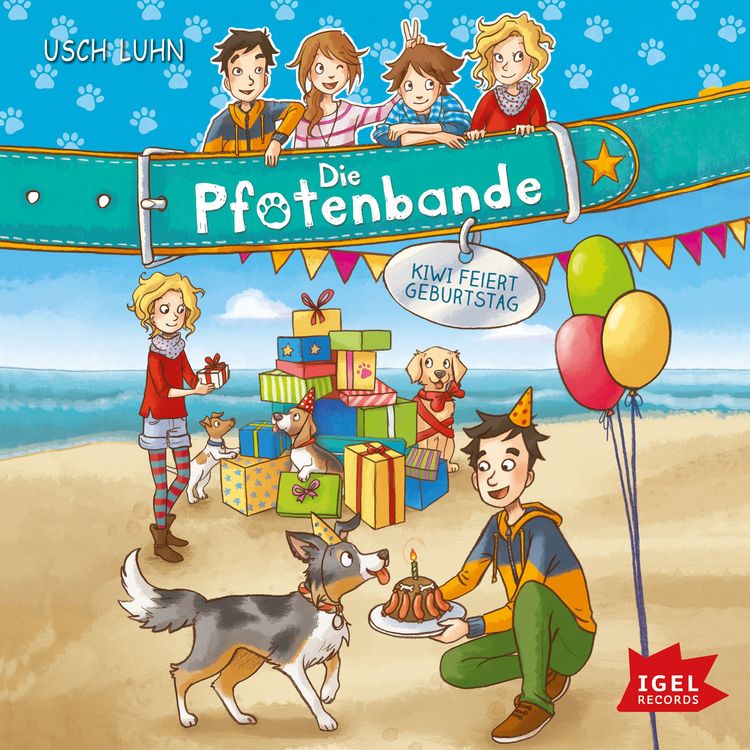 Produktbild: Die Pfotenbande. Kiwi feiert Geburtstag