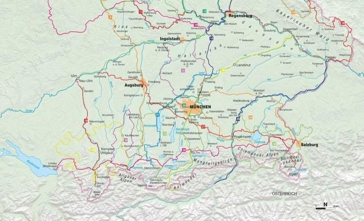 Bayern mit dem Rad erleben